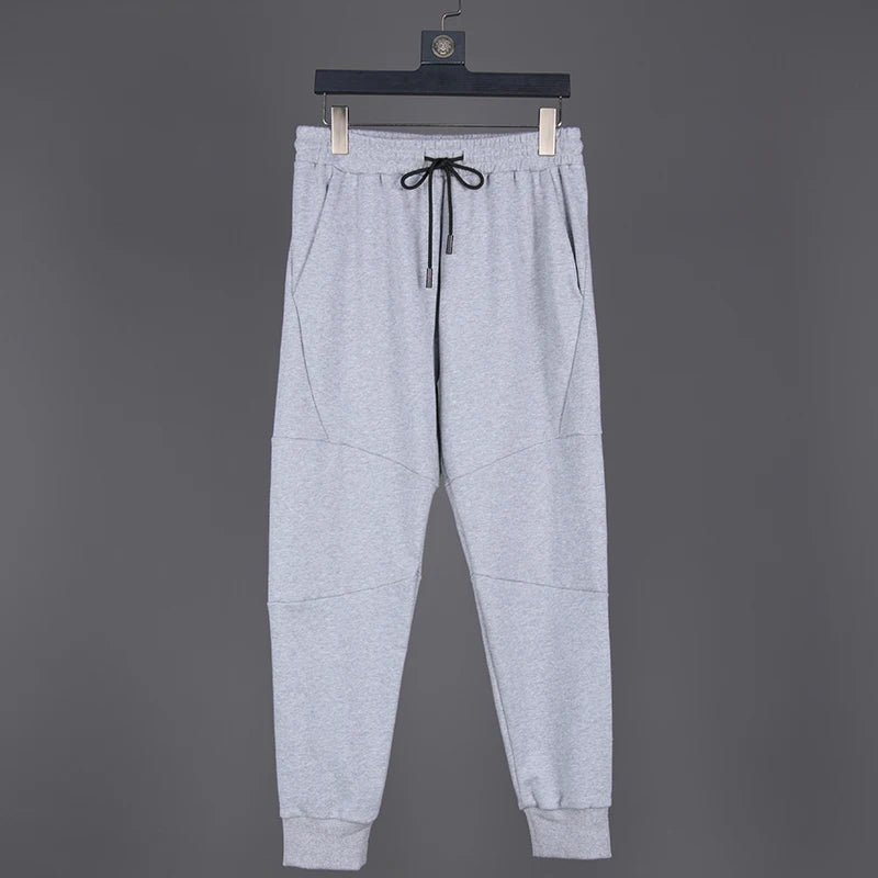 Men's Polyester Drawstring Closure Sweatpants Gymwear Trousers