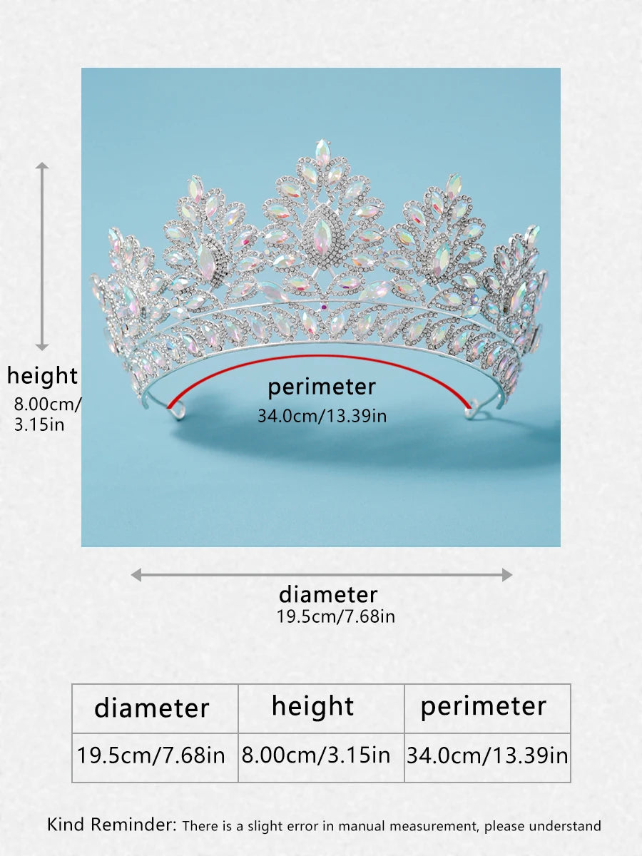 Women's Zinc Alloy Plant Pattern Tiaras Bridal Classic Crown