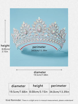 Women's Zinc Alloy Plant Pattern Tiaras Bridal Classic Crown