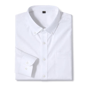 Men's Cotton Turn-Down Collar Full Sleeves Single Breasted Shirt