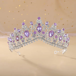 Women's Zinc Alloy Plant Pattern Tiaras Bridal Classic Crown