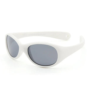 Kid's TR-90 Frame TAC Lens Cute Oval Shaped UV400 Sunglasses