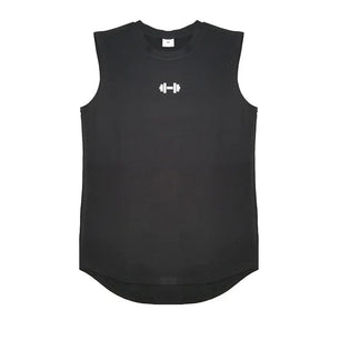 Men's O-Neck Sleeveless Quick Dry Compression Gym Wear Shirt