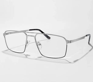 Men's Alloy Frame Full-Rim Square Shaped Luxury Classic Glasses