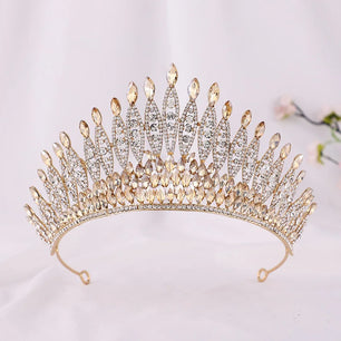 Women's Zinc Alloy Plant Pattern Tiaras Bridal Classic Crown