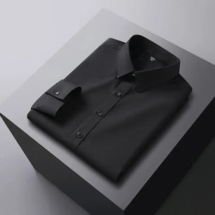 Men's Cotton Turn-Down Collar Full Sleeves Single Breasted Shirt