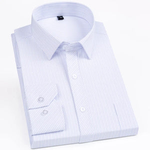 Men's Cotton Turn-Down Collar Full Sleeve Single Breasted Shirt