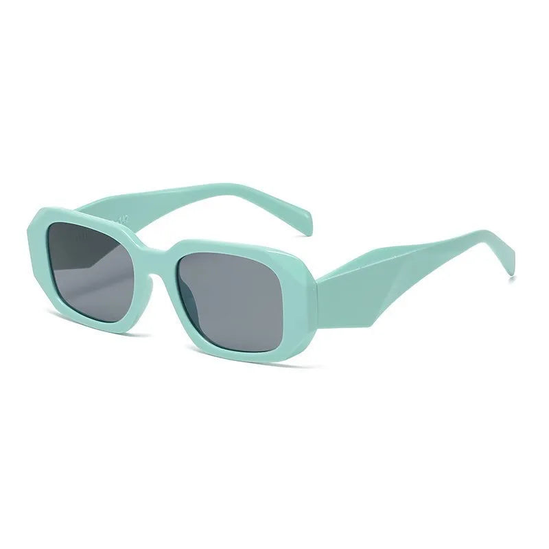 Women's Polycarbonate Frame Rectangle Shaped UV400 Sunglasses