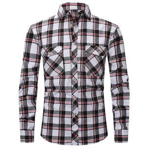 Men's Cotton Turndown Collar Full Sleeves Casual Wear Shirts