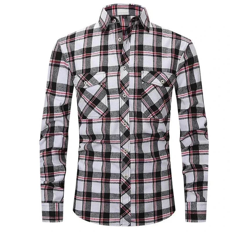 Men's Cotton Turndown Collar Full Sleeves Casual Wear Shirts