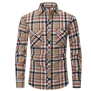 Men's Cotton Turndown Collar Full Sleeves Casual Wear Shirts