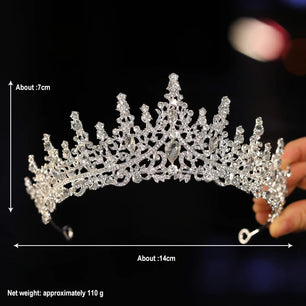 Women's Zinc Alloy Plant Pattern Tiaras Bridal Classic Crown