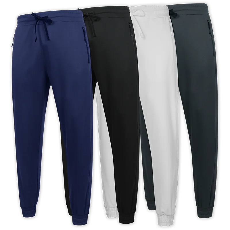 Men's Polyester Drawstring Closure Sweatpants Gymwear Trousers