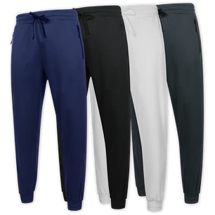 Men's Polyester Drawstring Closure Sweatpants Gymwear Trousers