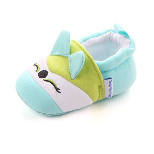 Baby's Cotton Round Toe Quick-Dry Cartoon Pattern Casual Shoes