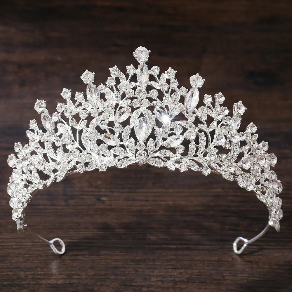 Women's Crystal Zinc Alloy Geometric Pattern Bridal Wedding Crown