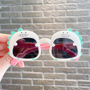 Kid's Polycarbonate Frame Square Shaped UV400 Classic Sunglasses