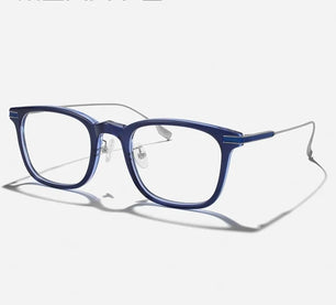 Men's Acetate Frame Full-Rim Square Shape Classic Optical Glasses