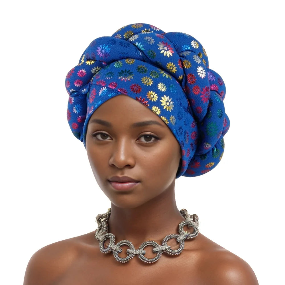 Women's Arabian Polyester Head Wrap Printed Pattern Elegant Hijabs