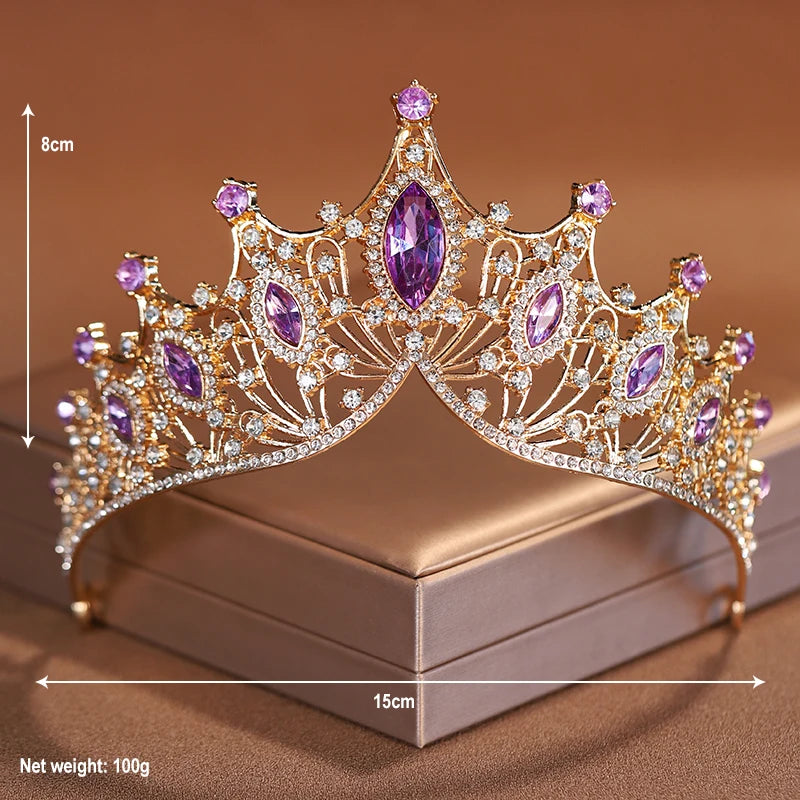 Women's Zinc Alloy Plant Pattern Tiaras Bridal Classic Crown