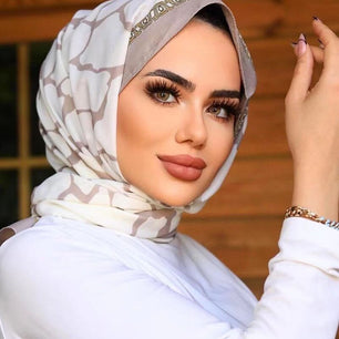 Women's Arabian Acetate Quick-Dry Head Wrap Casual Wear Hijabs