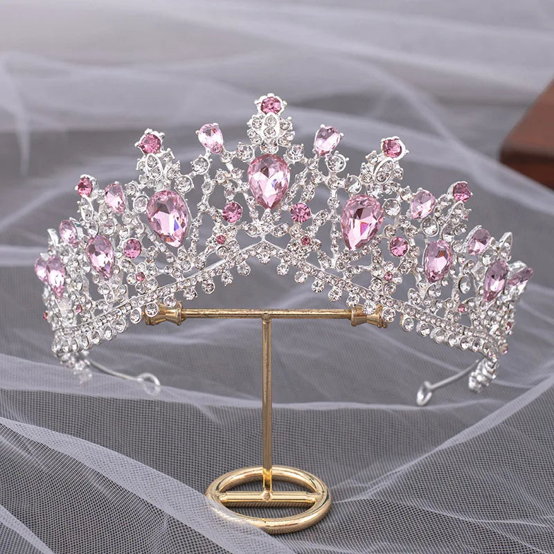 Women's Zinc Alloy Plant Pattern Tiaras Bridal Classic Crown