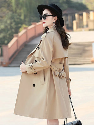 Women's Cotton Turn-Down Collar Long Sleeves Casual Wear Jacket