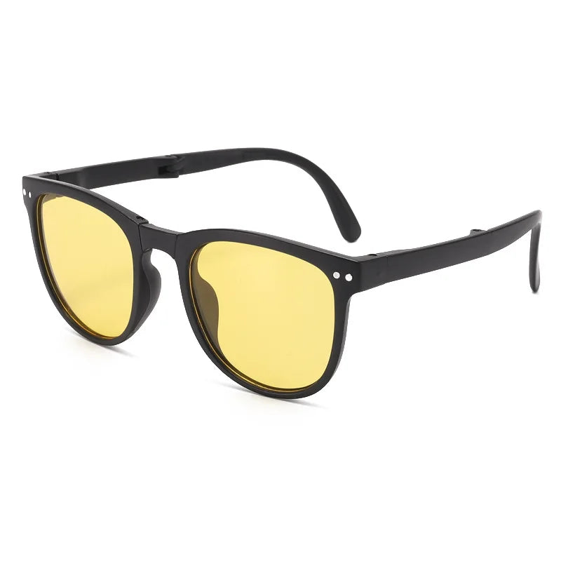 Kid's Resin Frame Acrylic Lens Square Shaped UV400 Sunglasses