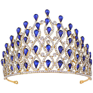 Women's Zinc Alloy Plant Pattern Tiaras Bridal Classic Crown