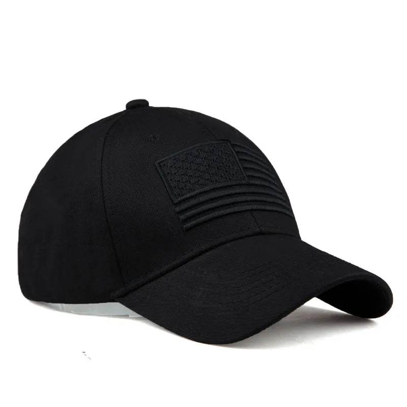 Men's Cotton Adjustable Strap Solid Pattern Casual Baseball Caps