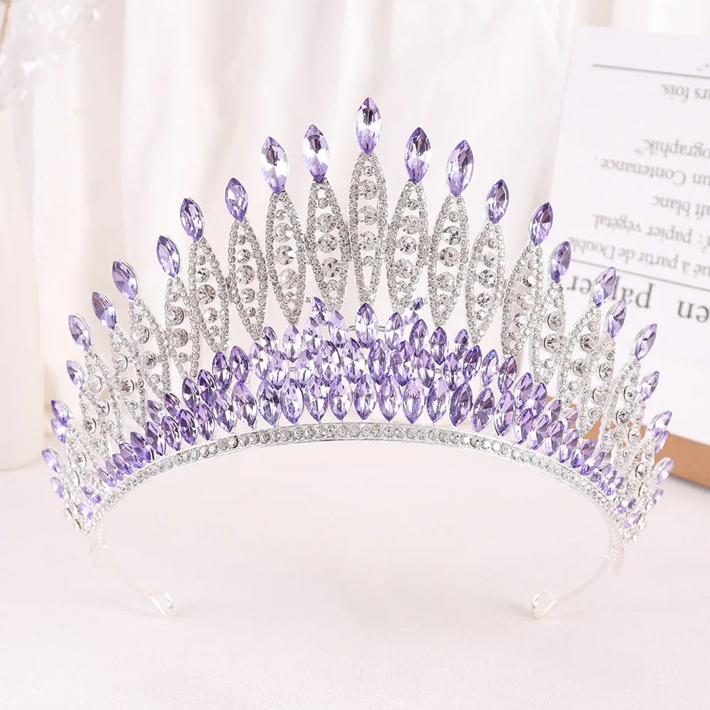 Women's Zinc Alloy Plant Pattern Tiaras Bridal Classic Crown