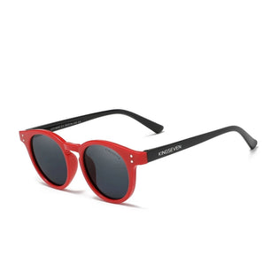 Kid's Polycarbonate Frame Polaroid Lens Round Shaped Sunglasses