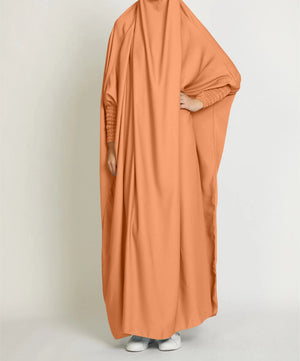 Women's Arabian Polyester Full Sleeves Solid Casual Wear Abayas