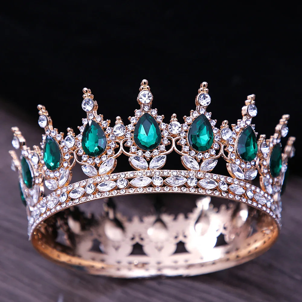 Women's Zinc Alloy Plant Pattern Tiaras Bridal Classic Crown