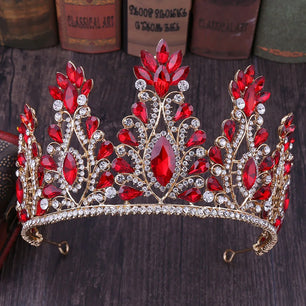 Women's Zinc Alloy Water Drop Pattern Tiaras Bridal Classic Crown