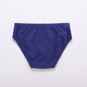 Kid's Boy 12Pcs Cotton Quick-Dry Solid Pattern Underwear Brief