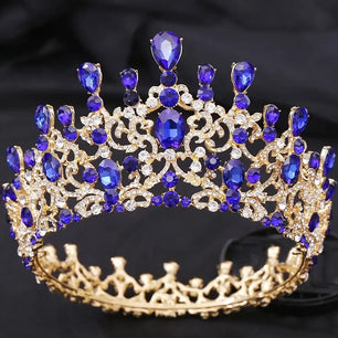 Women's Zinc Alloy Plant Pattern Tiaras Bridal Classic Crown