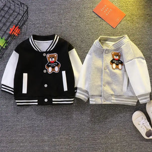 Kid's Polyester Long Sleeve Pullover Closure Casual Wear Clothes