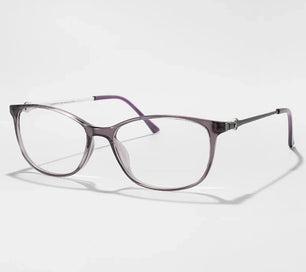 Women's Acetate Frame Square Shaped Optical Prescription Glasses