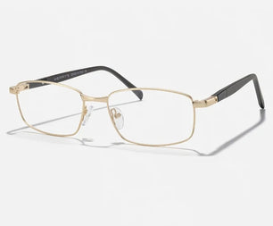 Men's Alloy Frame Full-Rim Rectangle Shaped Trendy Prescription Glasses