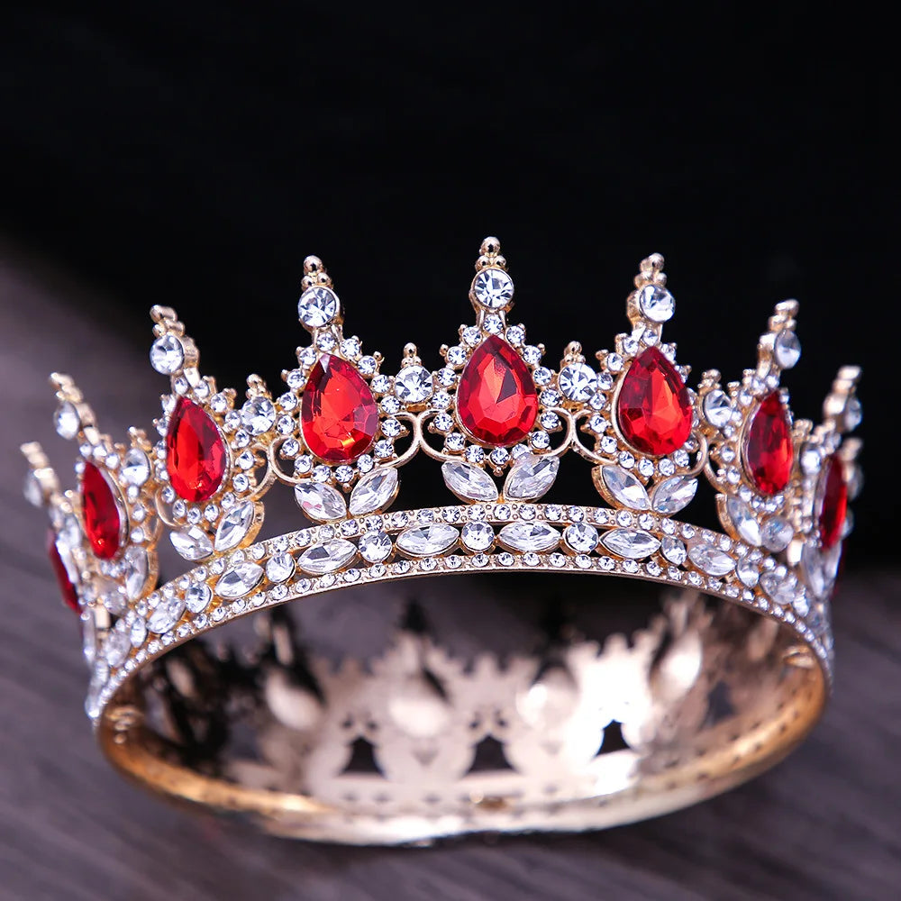 Women's Zinc Alloy Plant Pattern Tiaras Bridal Classic Crown