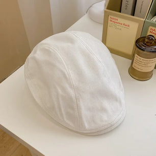 Men's Cotton Multifunction Solid Pattern Thin Winter Warm Hats