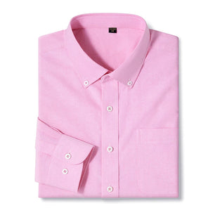 Men's Cotton Turn-Down Collar Full Sleeves Single Breasted Shirt