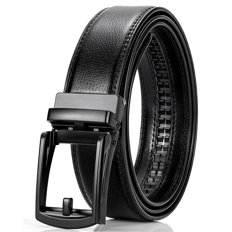 Men's  Faux Leather Pin Buckle Closure Plain Pattern Trendy Belts