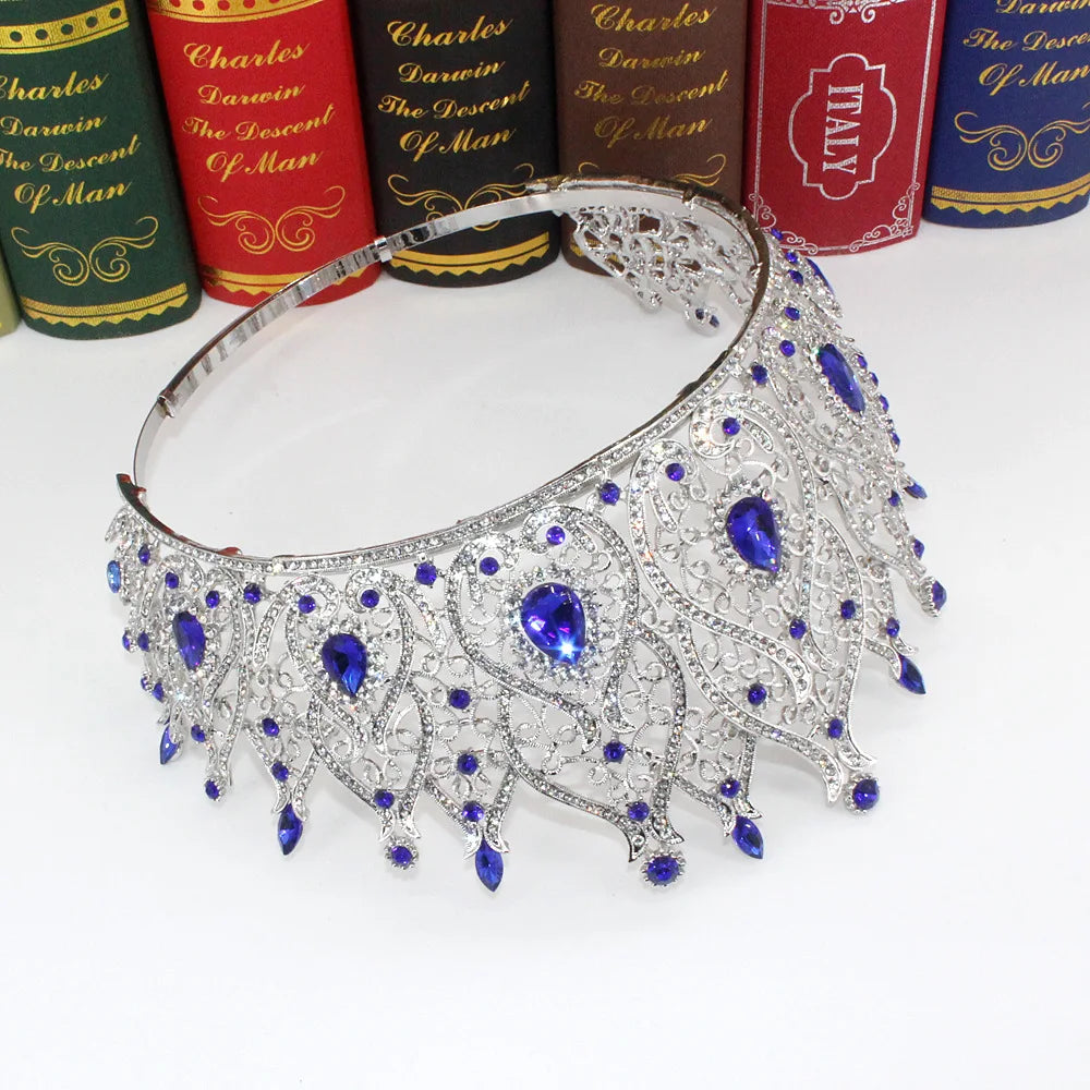 Women's Zinc Alloy Plant Pattern Tiaras Bridal Classic Crown