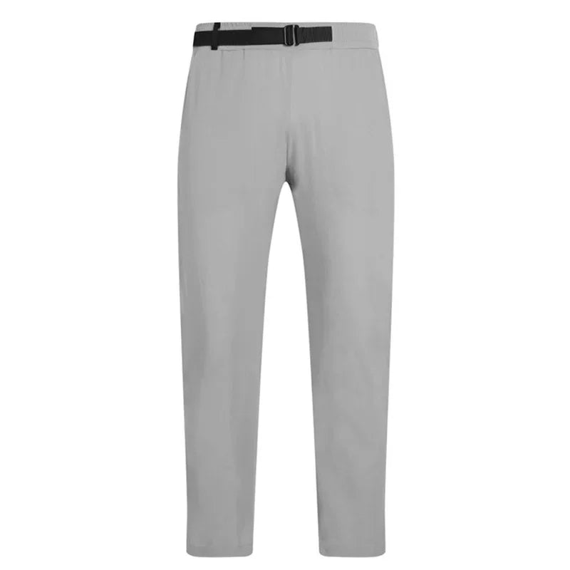 Men's Spandex Drawstring Closure Breathable Sports Trousers