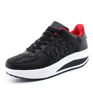 Men's Air Mesh Breathable Patchwork Pattern Elegant Casual Shoes