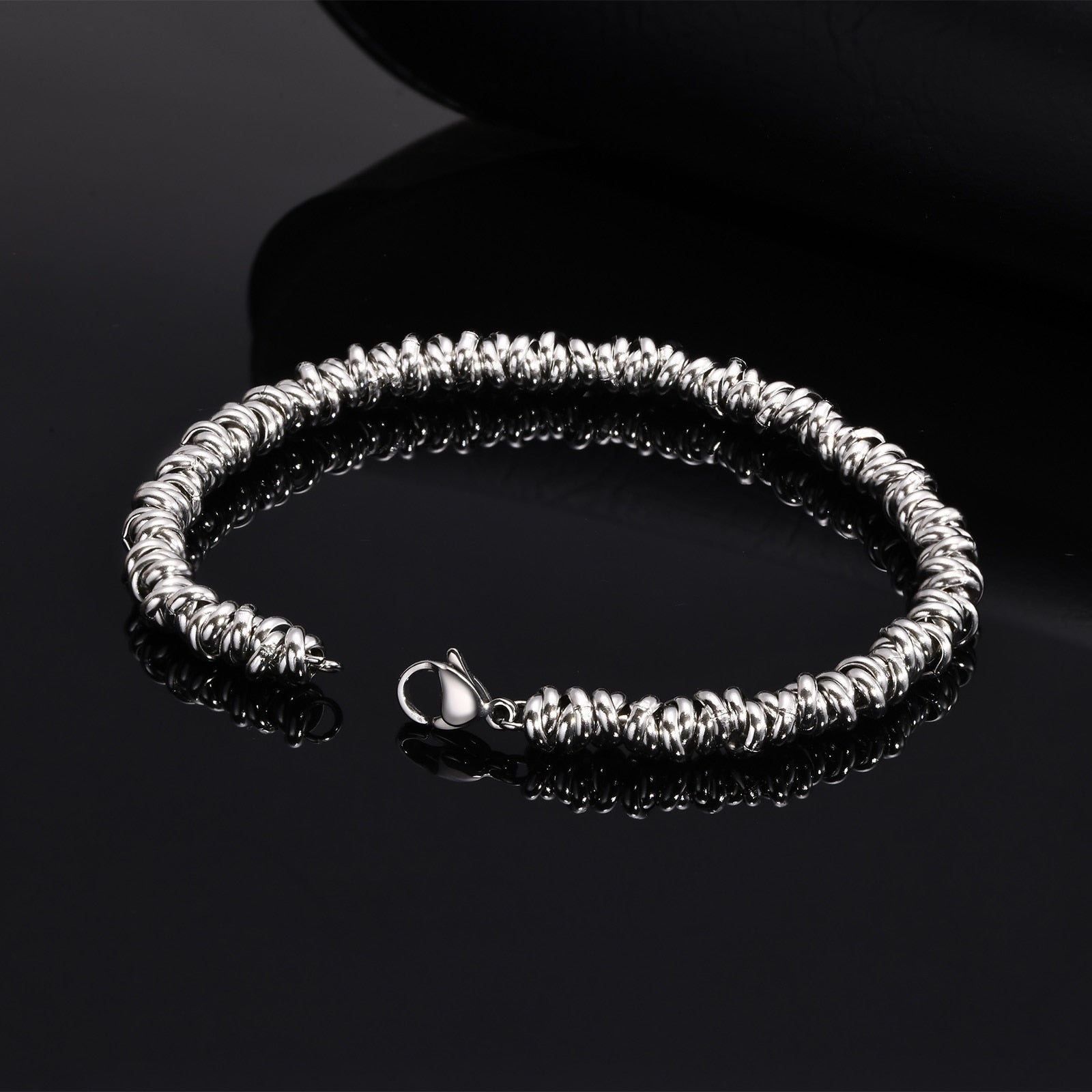 Men's Stainless Steel Link Chain Waterproof Link Chain Bracelet