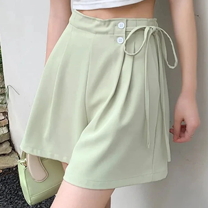 Women's Polyester High Waist Solid Pattern Casual Wear Skirts