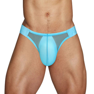 Men's Spandex Elastic Waist Closure Quick-Dry Underpants Brief